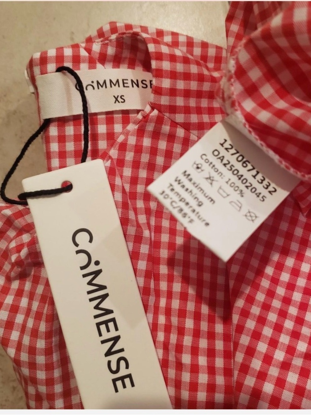 Commense Gingham midi dress - Picture 4 of 7
